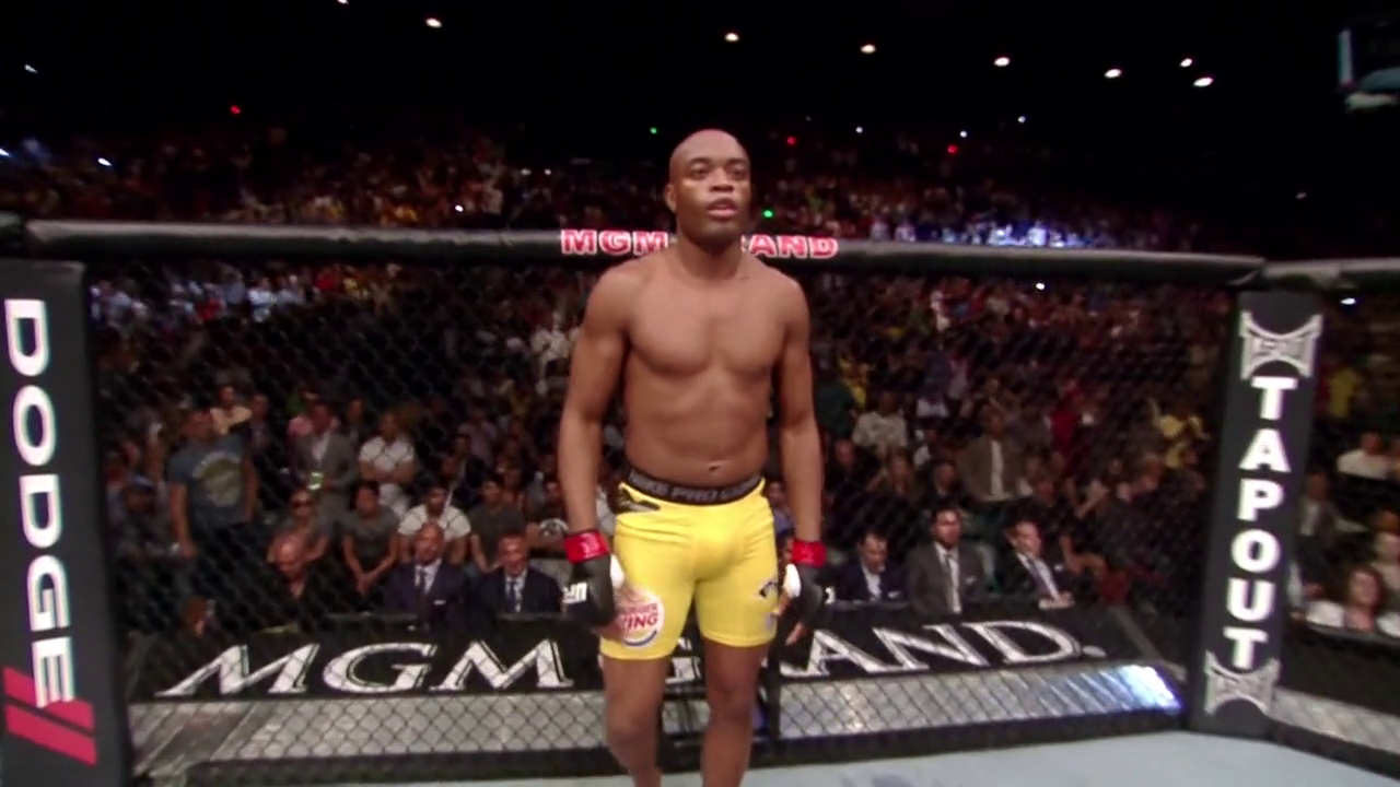 Le fight short Nike Pro Combat d'Anderson Silva à l'UFC 148