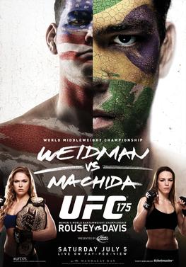 UFC 175 poster